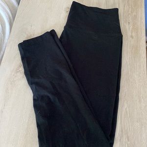 Large high rise, cotton aerie leggings